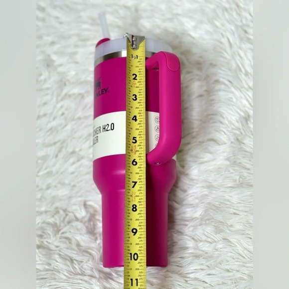 Stanley Tumbler Fuchsia QUENCHER H2.0 FLOWSTATE 40 OZ - Picture 10 of 15